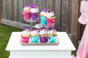 butterfly flowers theme party favors