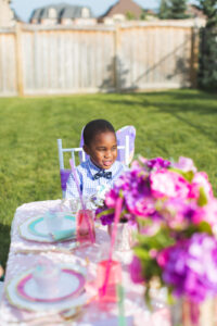 kids party butterfly theme photo