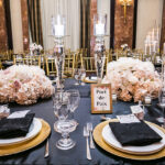 wedding flower table arrangement